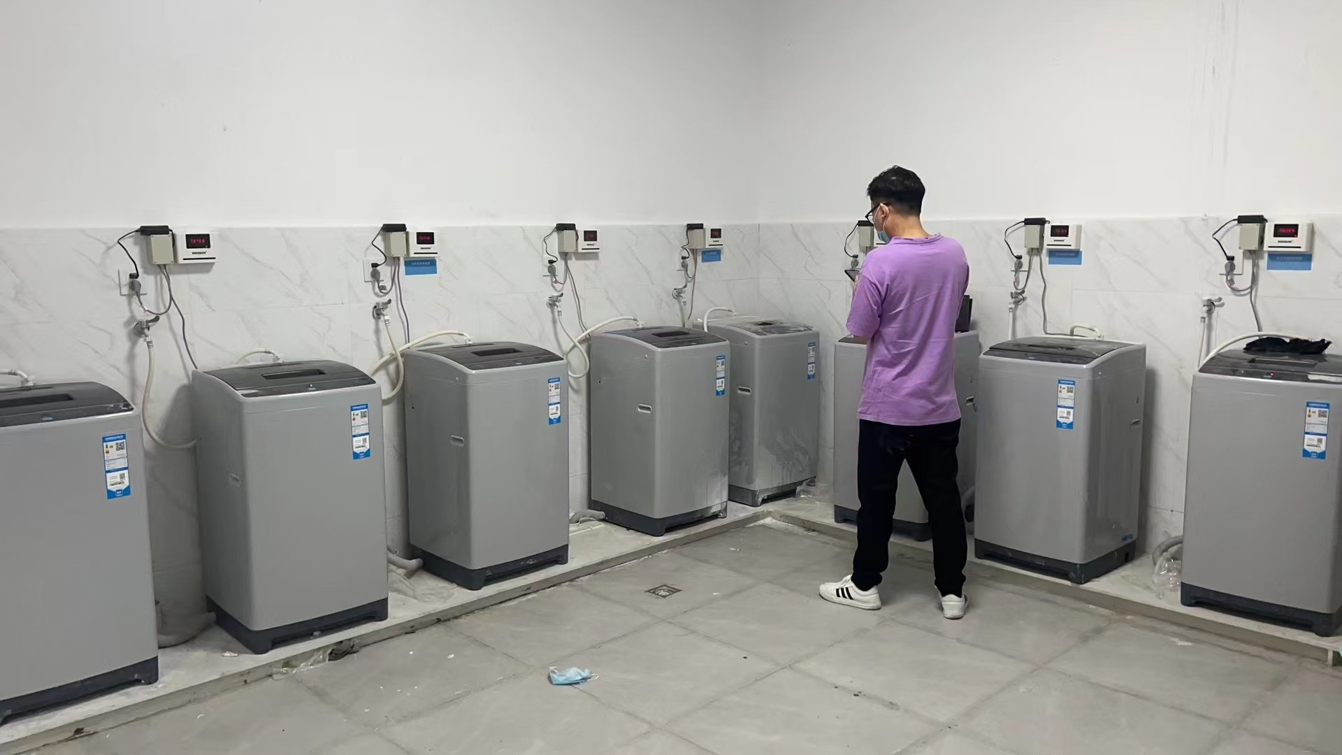 中學(xué)校園刷卡共享洗衣機